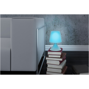 lamp blue in situation